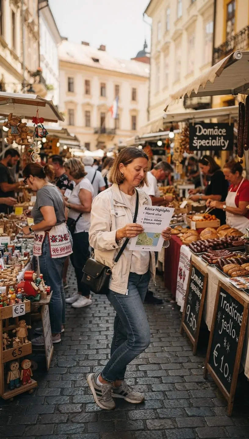 Charming village nestled in the valleys of Slovakia